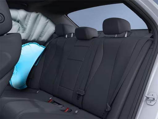 Boční airbagy v zadní části