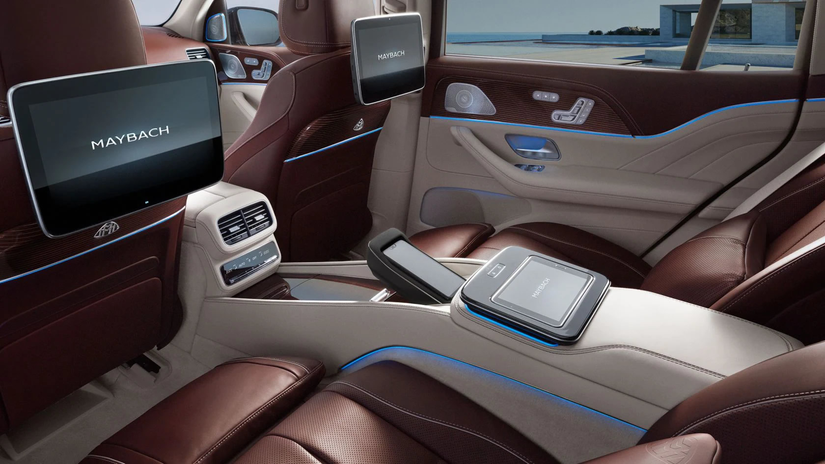Mercedes-Maybach GLS: čtyřsedadlový model s komfortními zadními sedadly First Class